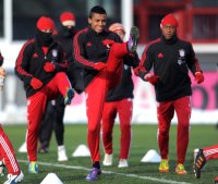 Fussball 1. Bundesliga: Training beim FC Bayern Muenchen