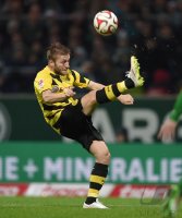 Fussball, 1. Bundesliga  Saison 2014/2015: SV Werder Bremen - Borussia Dortmund