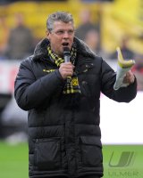Fussball 1. Bundesliga, Saison 2011/2012: Stadionsprecher Norbert Dickel  (Borussia Dortmund)