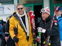 Ski Alpin WM 2013: Schauspieler Kevin Costner (USA)