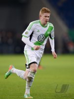 Fussball DFB Pokal Viertelfinale 13/14: Kevin De Bruyne (VfL Wolfsburg)