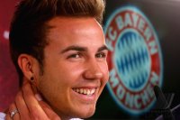 FUSSBALL 1. Bundesliga 2013/2014: FC Bayern Muenchen stellt Mario Goetze vor