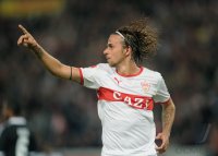 Fussball 1. Bundesliga  Saison 2011/2012 : JUBEL Martin Harnik (VfB Stuttgart)
