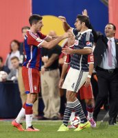 FUSSBALL 1. Bundesliga 14/15 Testspiel: Robert Lewandowski (FC Bayern Muenchen)