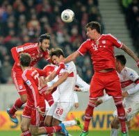 Fussball  1. Bundesliga  13/14: VfB Stuttgart - FC Bayern Muenchen