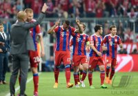 Fussball CHL 14/15 Viertelfinale: FC Bayern Muenchen  - FC Porto