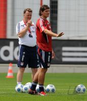 Fussball 1. Bundesliga: Training beim FC Bayern Muenchen