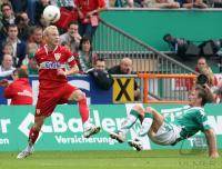 Fussball 1. Bundesliga: Bremen - Stuttgart