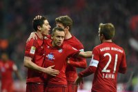 Fussball 1. Bundesliga Saison 15/16: FC Bayern Muenchen - FC Ingolstadt