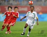 FUSSBALL  Olympia 2008   Vorrunde  Frauen   Korea DVR - Nigeria