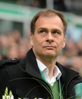 Fussball, 1. Bundesliga  Saison 2014/2015: SV Werder Bremen - Borussia Moenchengladbach