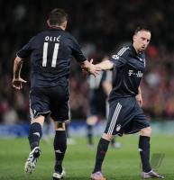 FUSSBALL  International CHL 09/10 :  Manchester United - FC Bayern  Muenchen