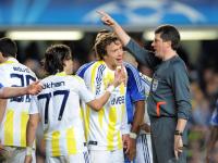 Fussball CHL  Viertelfinale:  Schiedsrichter Fandel (GER)