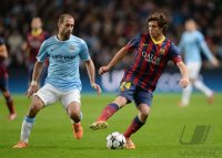 Fussball International CHL Saison 13/14: Manchester City - FC Barcelona
