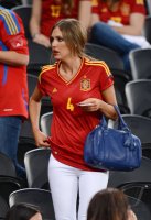 Fussball International Europameisterschaft 2012, Freundin Maria von Javi Martinez