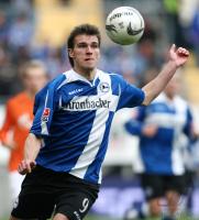 Fussball 1. Bundesliga: Bielefeld, EIGLER Einzelaktion