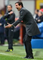 FUSSBALL SERIE A:  Trainer Massimilliano Allegri (AC Mailand)