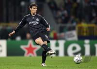 Fussball, Champions League: Chelsea, BOULAHROUZ Einzelaktion