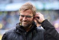 Fussball 1. Bundesliga Saison 14/15: FC Bayern Muenchen - Borussia Dortmund