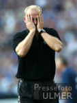 Fussball Bundesliga: Bielefeld - Bremen, enttaeuschung