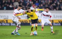 Fussball 1. Bundesliga Saison 21/22: VfB Stuttgart - Borussia Dortmund