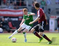 Fussball 1. Bundesliga  Saison  2012/2013: 1. FC Nuernberg - SV Werder Bremen