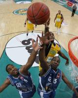 Basketball 1. Bundesliga  07/08  Walter Tigers Tuebingen  -  Deutsche Bank SKYLINERS