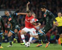 FUSSBALL  CHL  Saison 2013/2014: Arsenal London - SSC Neapel