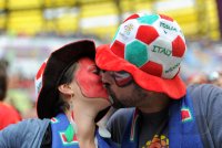 Fussball International Europameisterschaft 2012: Spanien - Italien