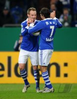 Fussball: DFB Pokal  Saison 2010/2011, Viertelfinale: Schalke - Nuernberg
