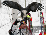 SKI   Weltcup Super G Mnner Didier Cuche (SUI) mit Adler