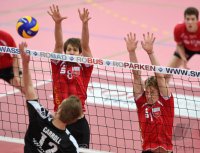 Volleyball 1. Bundesliga  Saison  14/15: TV Rottenburg  - Berlin Recycling Volleys