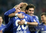 Fussball DFB Pokal: Schalke - Hannover, Jubel n, 3:1