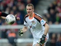 Fussball  1. Bundesliga  13/14: Torwart Bernd Leno (Bayer 04 Leverkusen)
