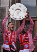 Fussball 1. Bundesliga :  JUBEL FC Bayern Muenchen
