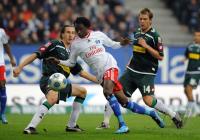 FUSSBALL, 1. BUNDESLIGA, 11. Spieltag: Hamburg - Moenchengladbach