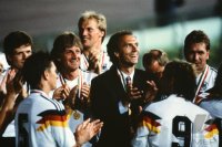 Fussball WM 1990 FINALE: Deutschland - Argentinien