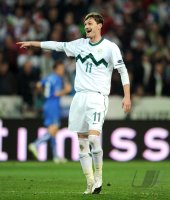 Fussball Nationalmannschaft : Milivoje NOVAKOVIC (Slowenien)