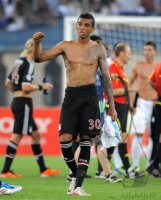 Fussball CHL  Saison 2011/2012:  Luiz Gustavo (FC Bayern Muenchen)