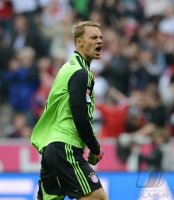 Fussball 1. Bundesliga Saison 11/12: FC Bayern Muenchen - VfB Stuttgart