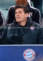 FUSSBALL INTERNATIONAL CHL VIERTELFINALE 12/13: Mario Gomez (FC Bayern Muenchen)