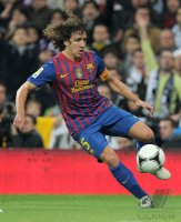 FUSSBALL International  COPA DEL REY  11/12:  Carles Puyol (Barca)