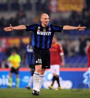 FUSSBALL SERIE A:  Esteban Cambiasso (Inter Mailand)