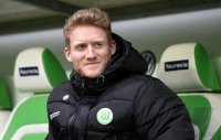 Fussball, 1. Bundesliga  Saison 2014/2015: VfL Wolfsburg - SC Freiburg