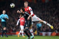 FUSSBALL INTERNATIONAL CHL ACHTELFINALE 12/13:  FC Arsenal London - FC Bayern Muenchen