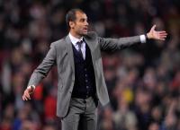 FUSSBALL  International CHL 09/10  Josep Guardiola (Barcelona)