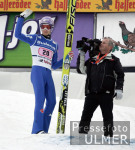 Skispringen Vierschanzentournee Innsbruck - Schmitt zufrieden im Ziel