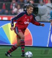 Fussball  1. Bundesliga  Saison 2000/2001:  FC Bayern Muenchen - TSV 1860 Muenchen