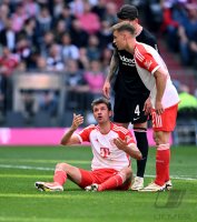 Fussball 1. Bundesliga 23/24: FC Bayern Muenchen - Eintracht Frankfurt