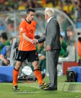 FUSSBALL WM 2010, VIERTELFINALE: Holland - Brasilien